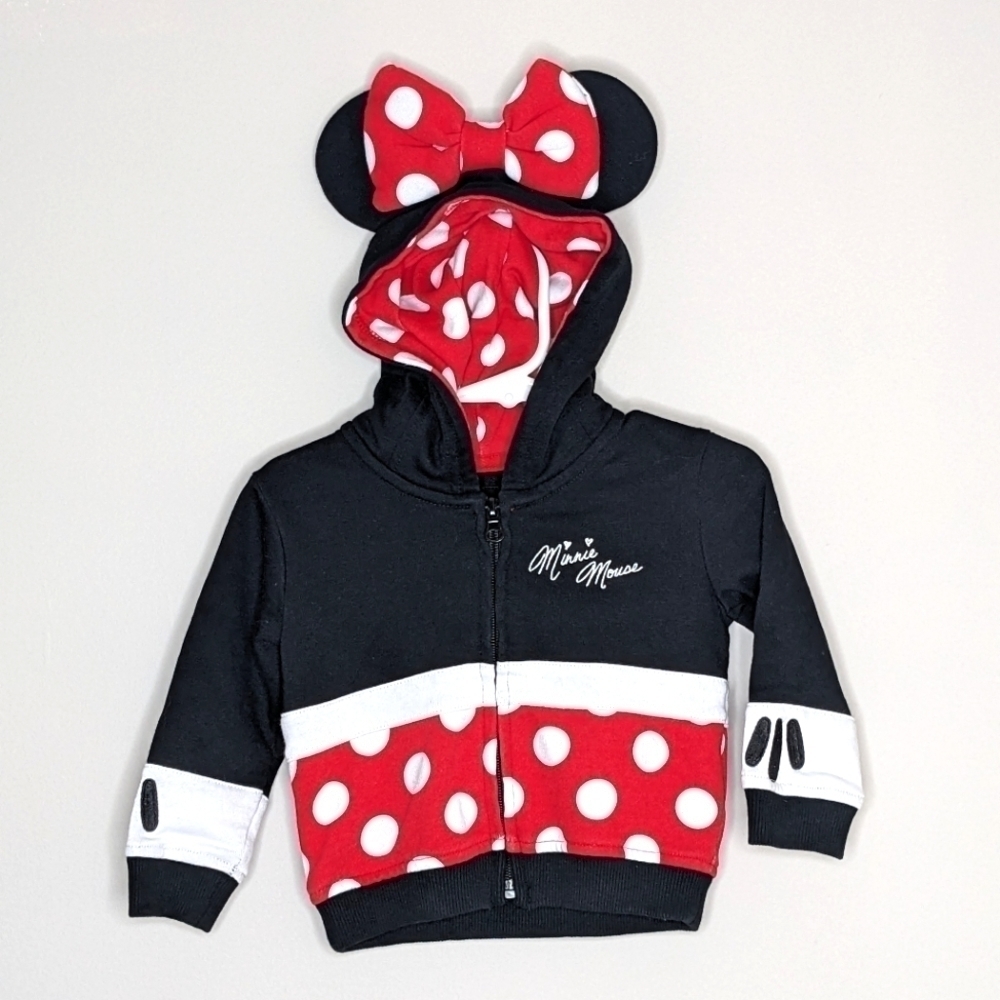 Disney Minnie Mouse Sweatshirt Hoodie 6m